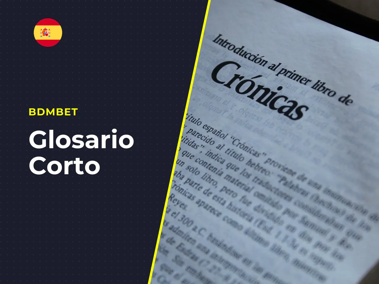 Glosario corto de términos clave