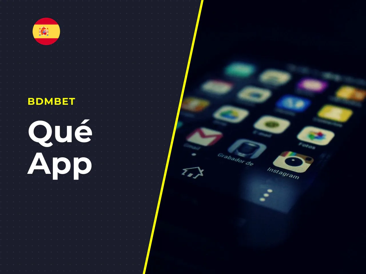 Qué es BDMBet app y cómo funciona en móvil. Antes de hablar de descargas y pasos, conviene aclarar algo que genera bastante confusión. La BDMBet app no es una aplicación convencional que encuentres en